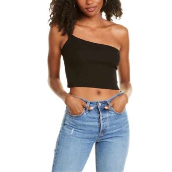 Cotton Citizen Tops - Cotton Citizen One Shoulder Tank NEW!
